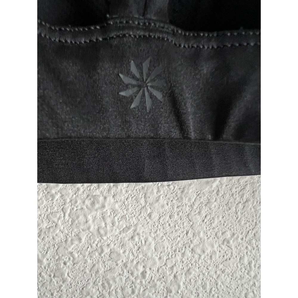 Athleta Women Black Square Neck Multi-Strap Sports Bra XL Activewear - Picture 3 of 8